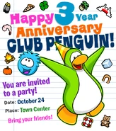 Newspaper Issue 156 anniversary invitation