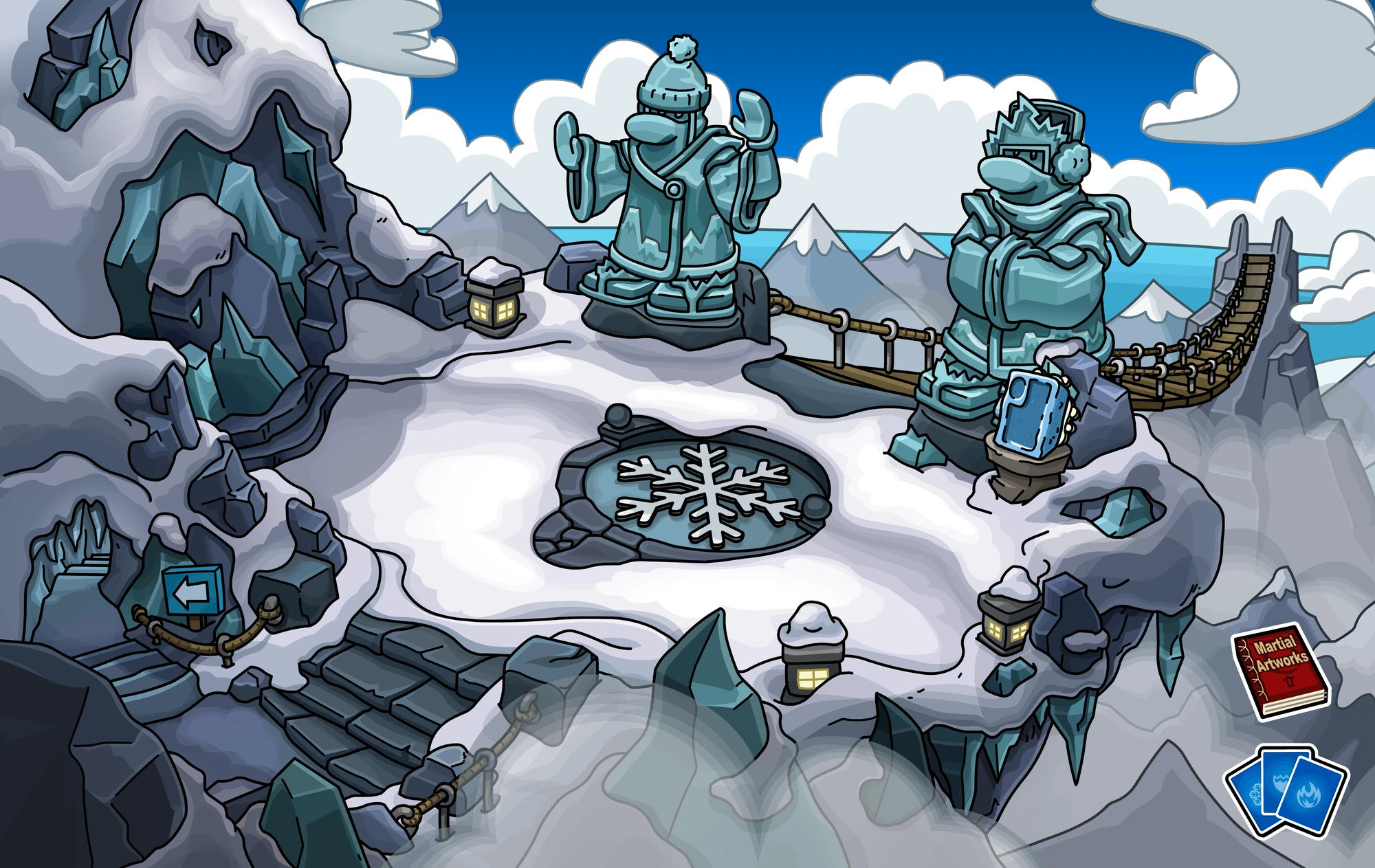 Snow Dojo | Club Penguin Wiki | FANDOM powered by Wikia