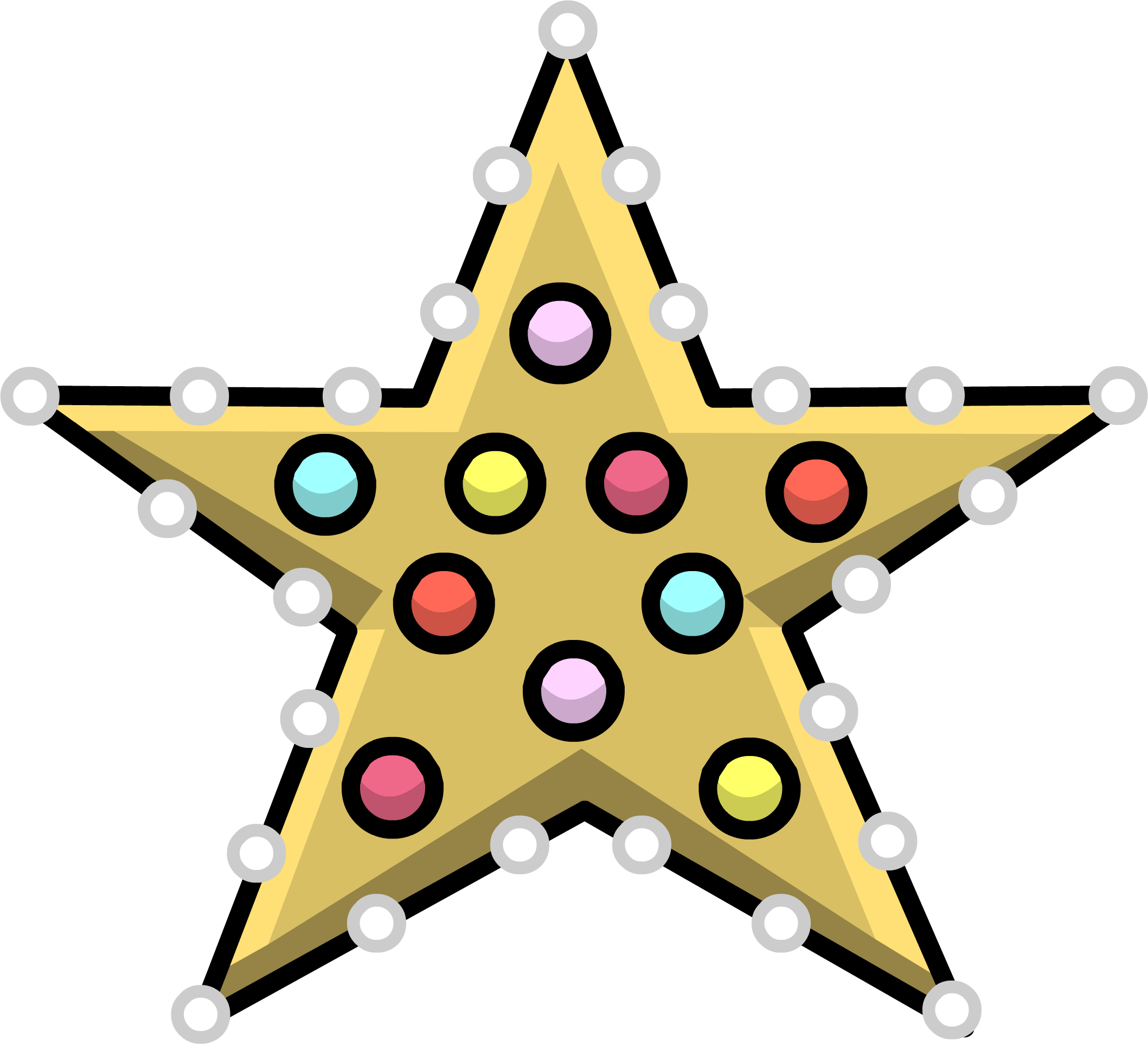 Holiday Star Decoration Club Penguin Wiki Fandom Powered