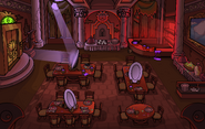 Halloween Party 2014 Puffle Hotel Dining Room