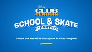 School & Skate Party logo screen