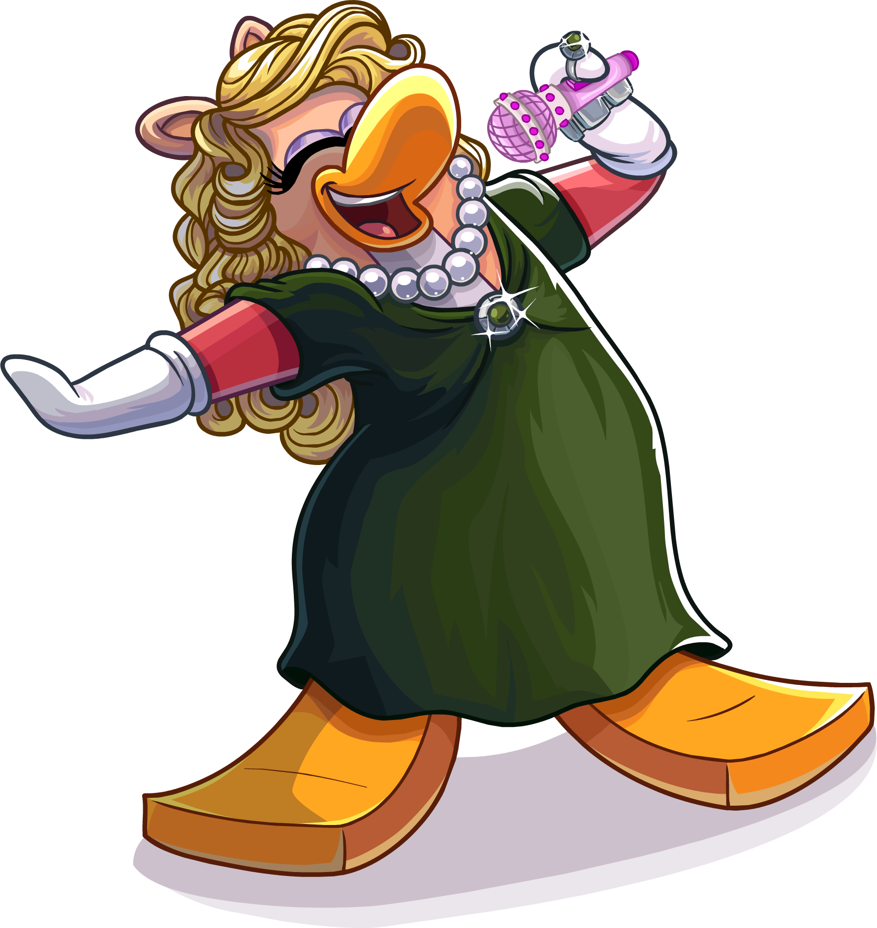 Image - Miss Piggy singing.png | Club Penguin Wiki | FANDOM powered by