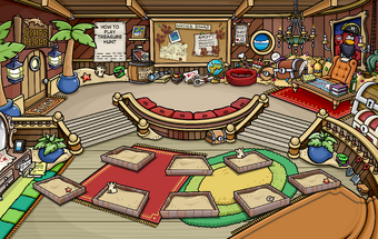 Captain S Quarters Club Penguin Wiki Fandom
