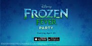 Frozen Fever Party homepage