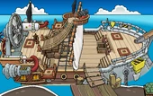 Rockhopper's Quest Migrator docked at Swashbuckler Trading Post