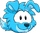 Puffle 2014 Transformation Player Card Blue Border Collie