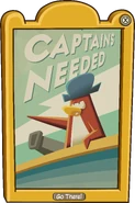 Island Adventure Party 2011 Captains Needed poster