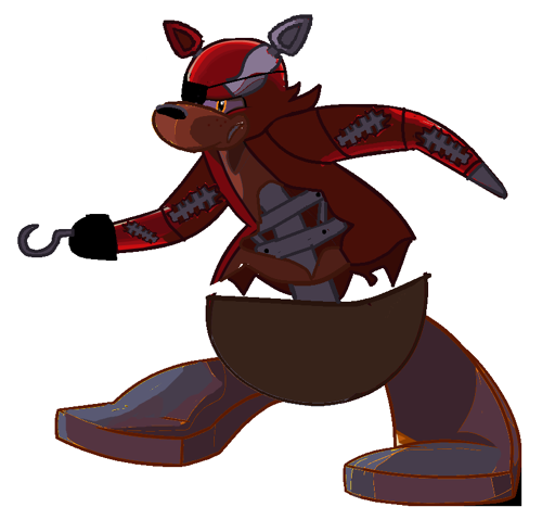 Image - Cp fnaf takeover Withered Foxy.png | Club Penguin ...