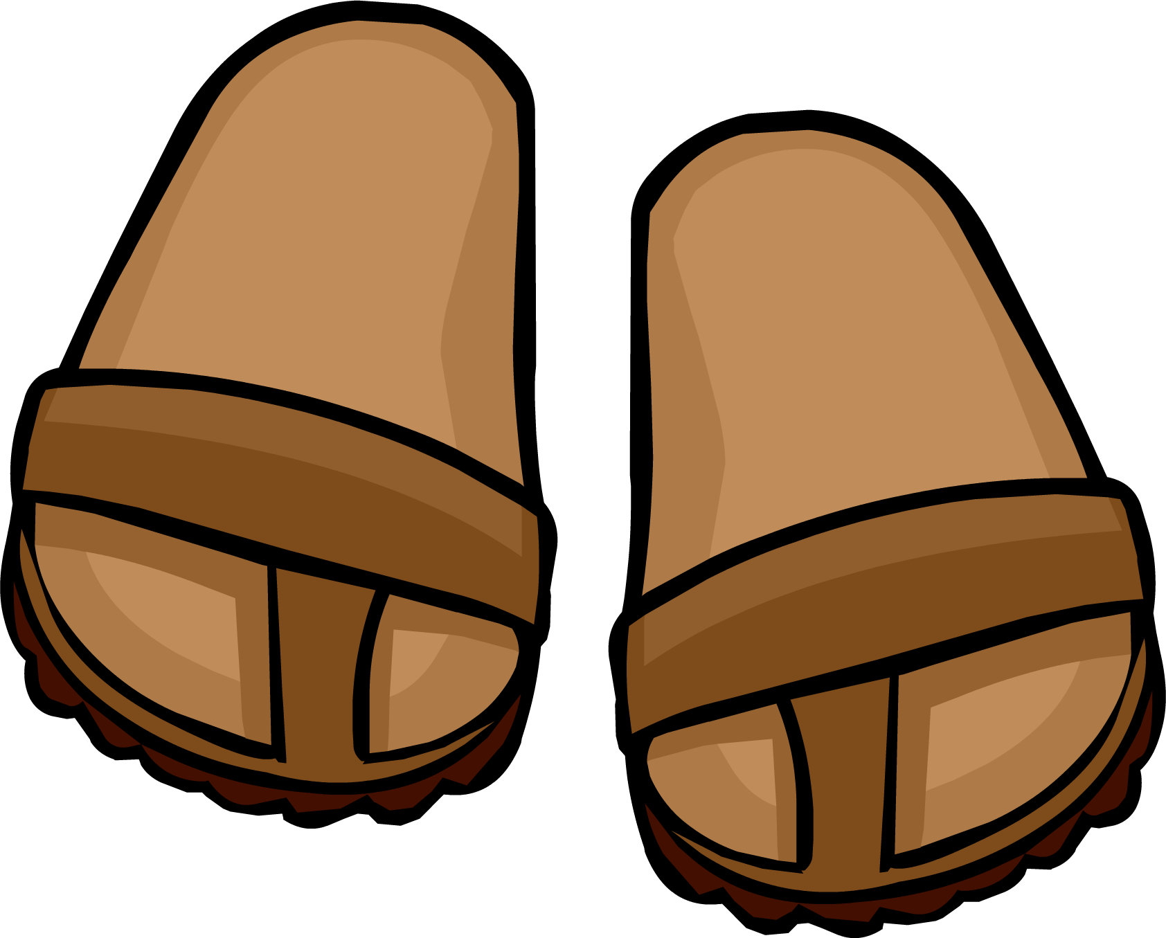 Brown Sandals | Club Penguin Wiki | FANDOM powered by Wikia