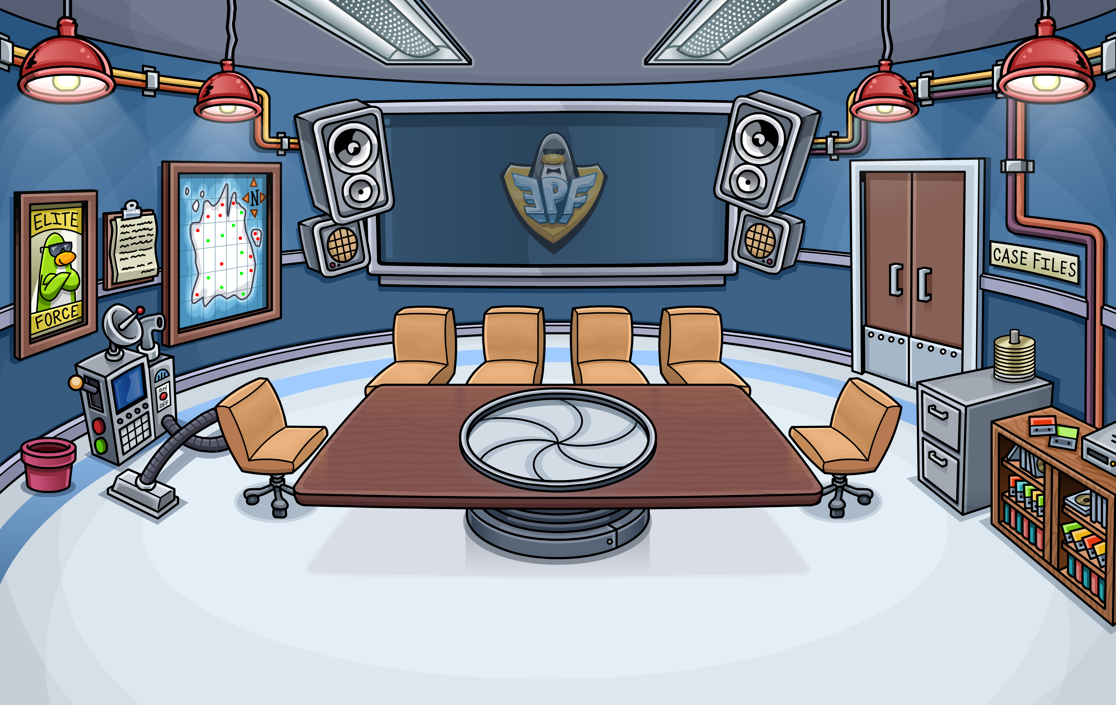 Club Penguin Rewritten Cheats™: Club Penguin Rooms #7: Cove