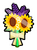 Flower Bouquet Pin icon