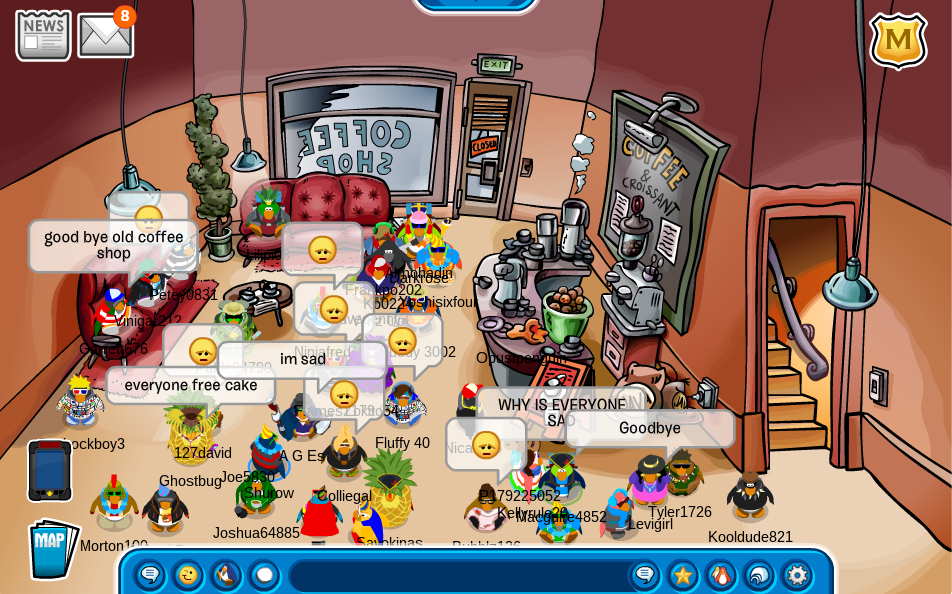 Image - Coffee Shop Farewell Party 8.png | Club Penguin ...