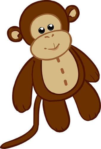monkey stuffie