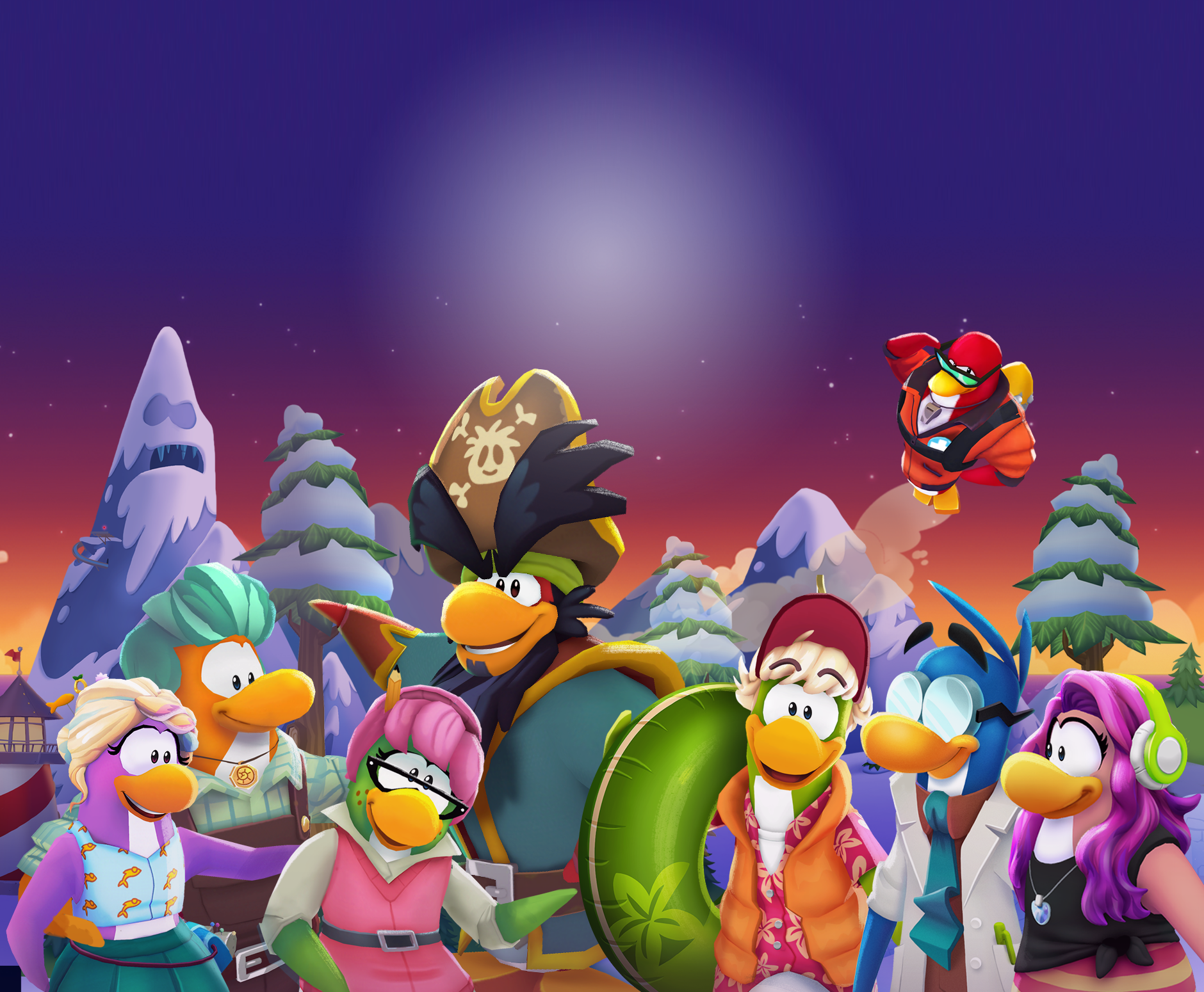 Club penguin island. Фото игра Club Penguin Island Disney.