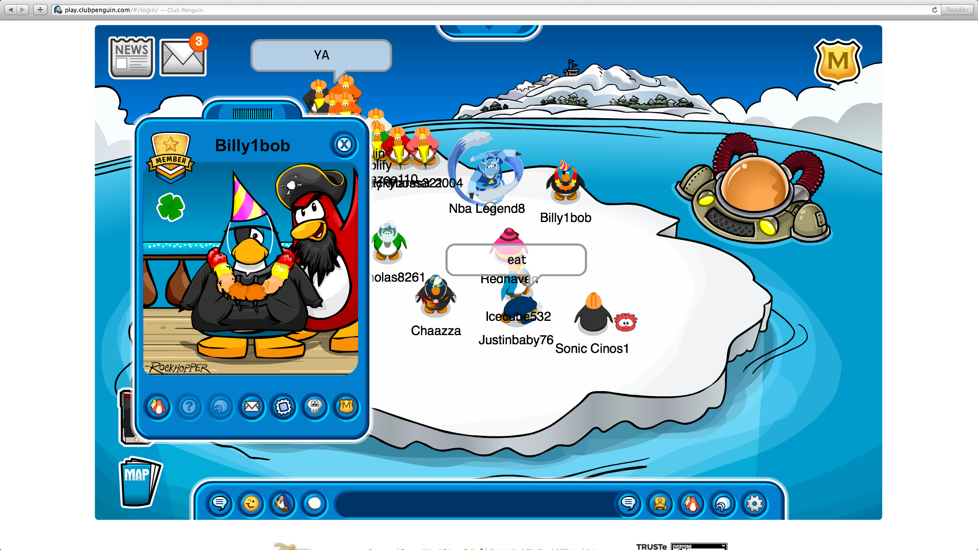 Frigid Penguin (A Brand New AS1 Server, or 2005-2007) : r/ClubPenguin