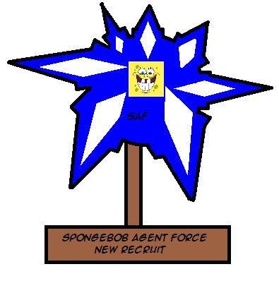 SpongebobAgentNewRecruitAward