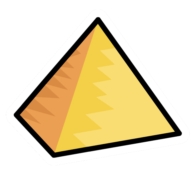 Pin de Pirámide | Club Penguin Wiki | Fandom