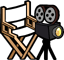 Yellow Puffle's Director's Chair &amp; Camera