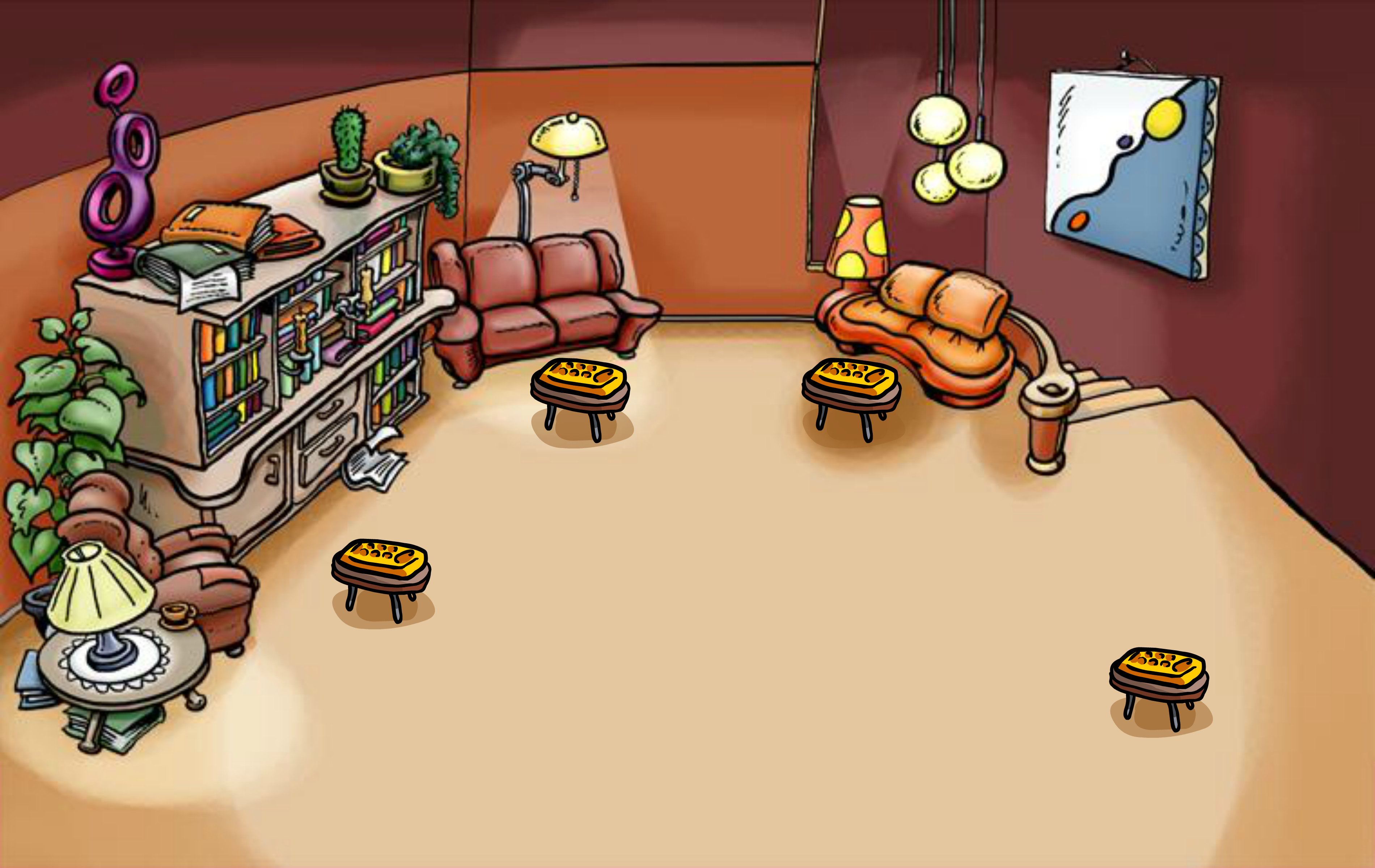 Club Penguin Rewritten Cheats™: Club Penguin Rooms #1: Arcade