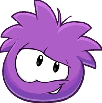Puffle 2014 Transformation Player Card Purple