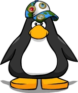 Coins For Change Cap from a Player Card