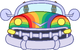 Rainbow Car icon