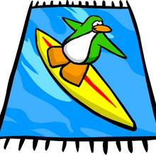 surf beach towel