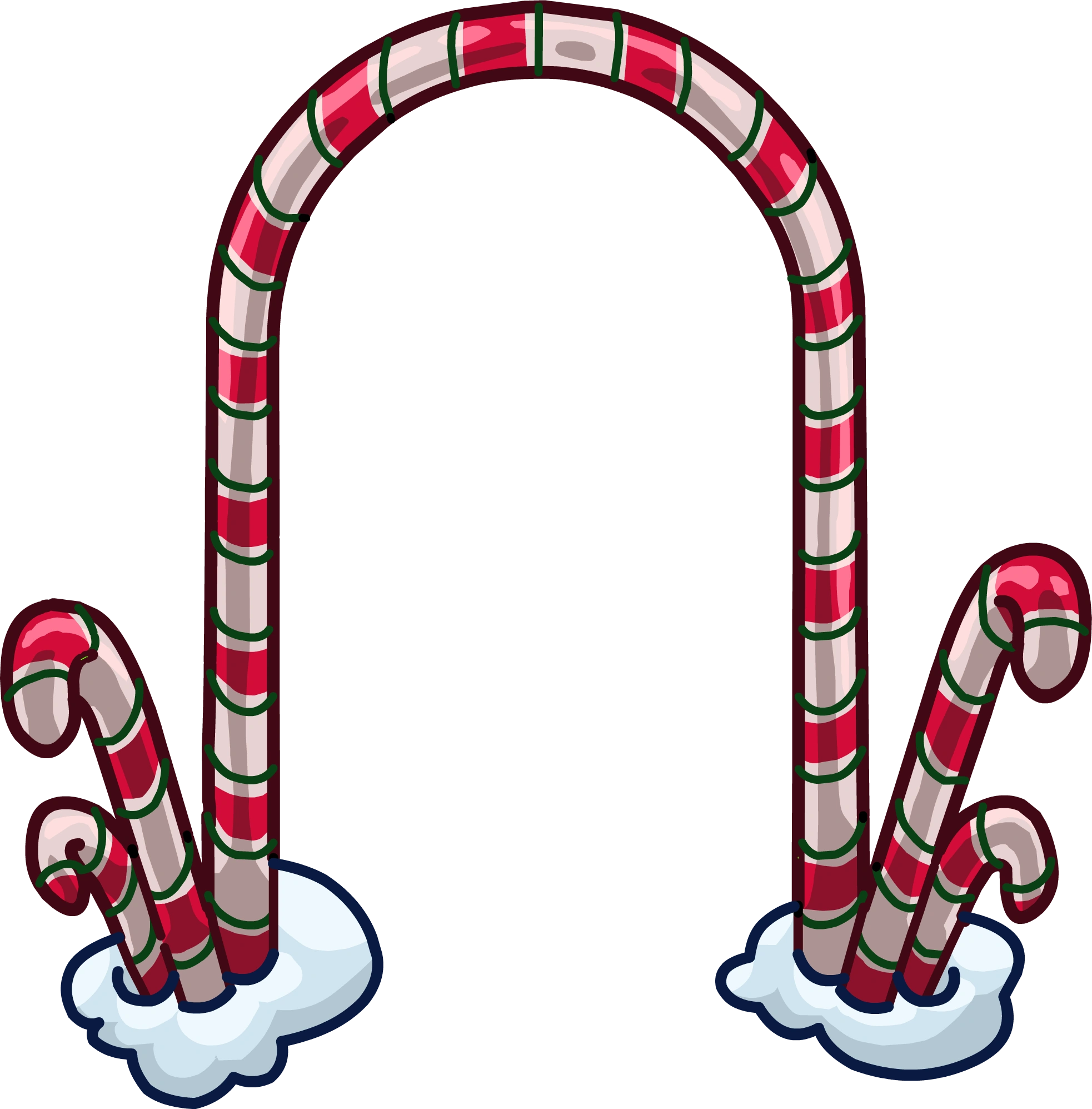 Image Candy Cane Arch.png Club Penguin Wiki FANDOM powered by Wikia