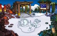 Card-Jitsu Party 2013 Snow Forts