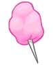 Pink cotton candy