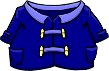 Blue Duffle Coat clothing icon ID 219