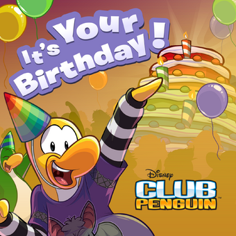 Its Your Birthday Club Penguin Wiki Fandom - roblox id club penguin