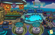 Holiday Party 2013 Puffle Hotel Roof