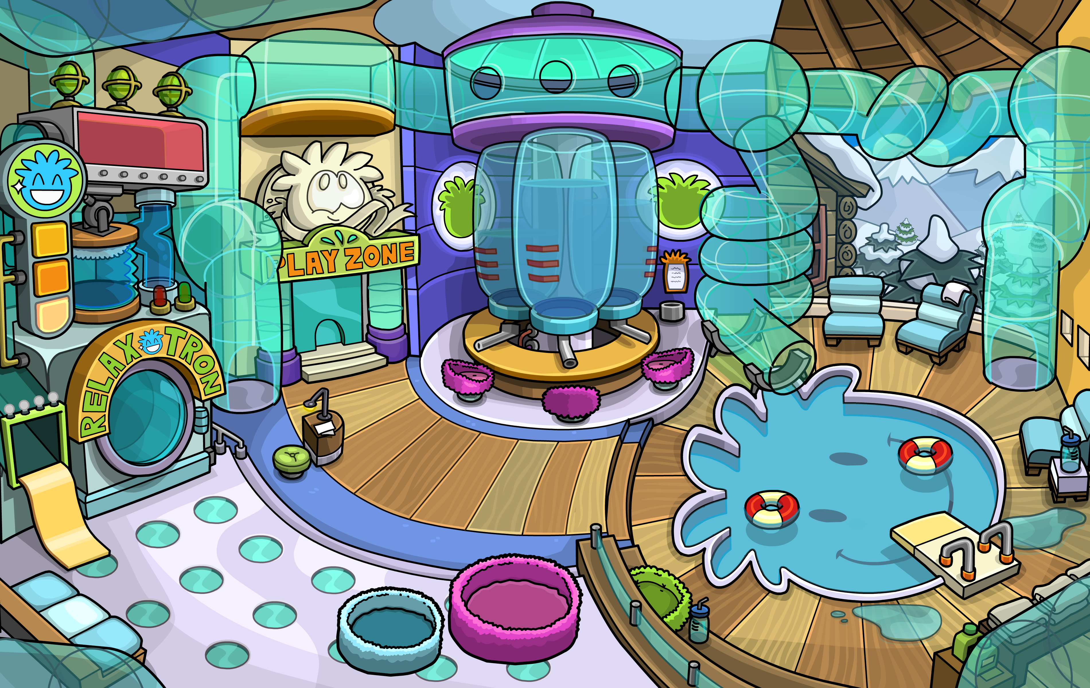 puffle play zone club penguin wiki fandom powered by wikia