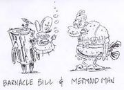 MermaidManandBarnacleBoyEarlyArt24