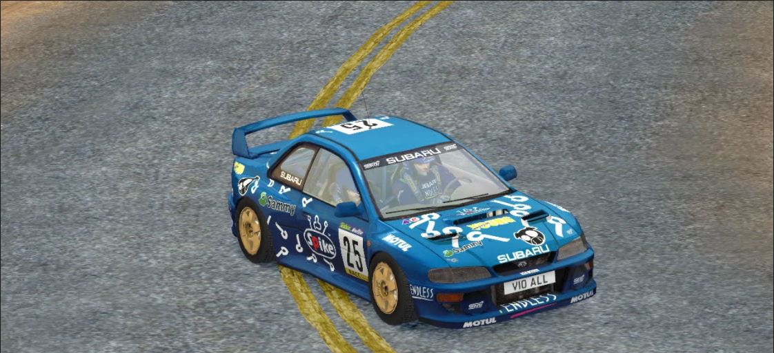 Subaru 22b Rally