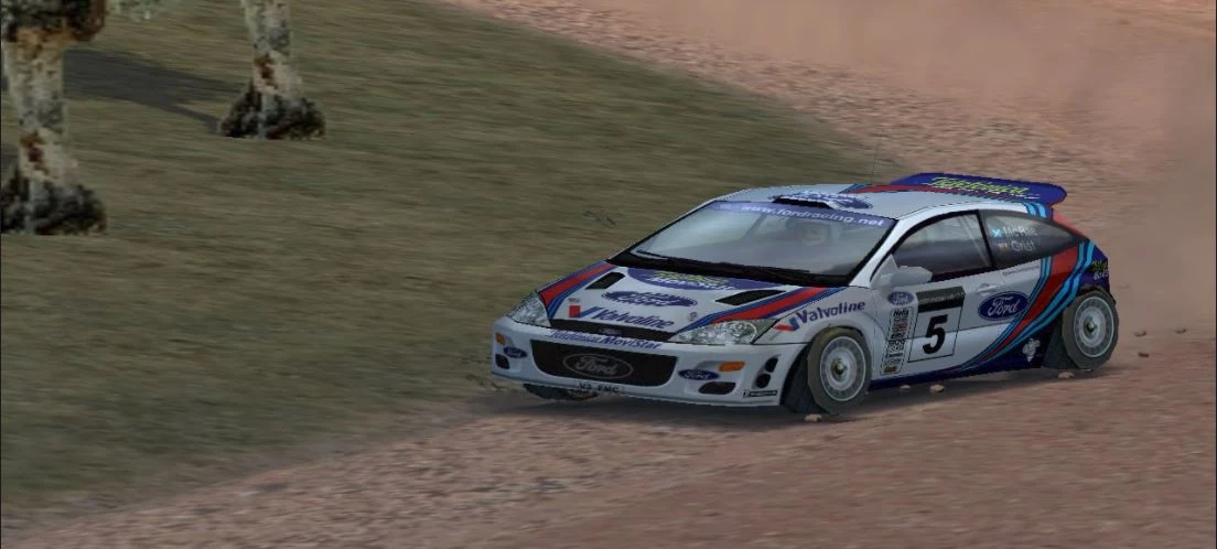 Miniature Ford Focus WRC 2000 N°5 – C.McRae – Skid Rally Winners 1/43