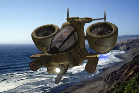 [replica] gdi orca assault craft - the spacecraft exchange - ker