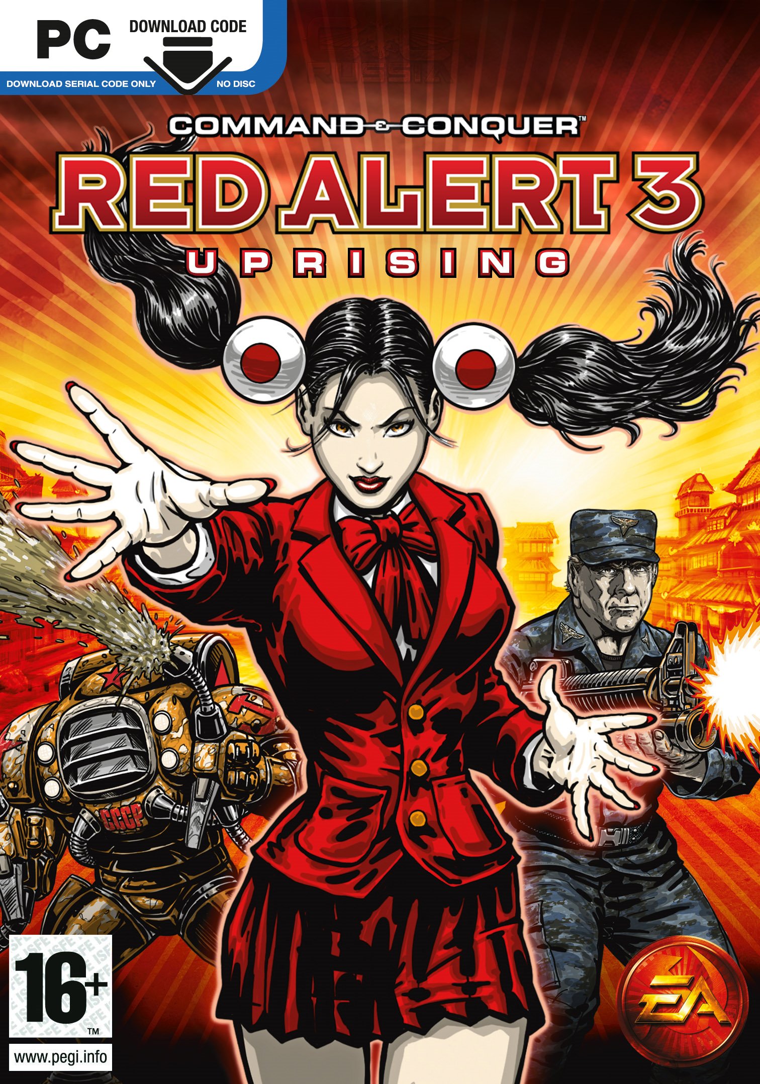 record command and conquer red alert 3 uprising on origin