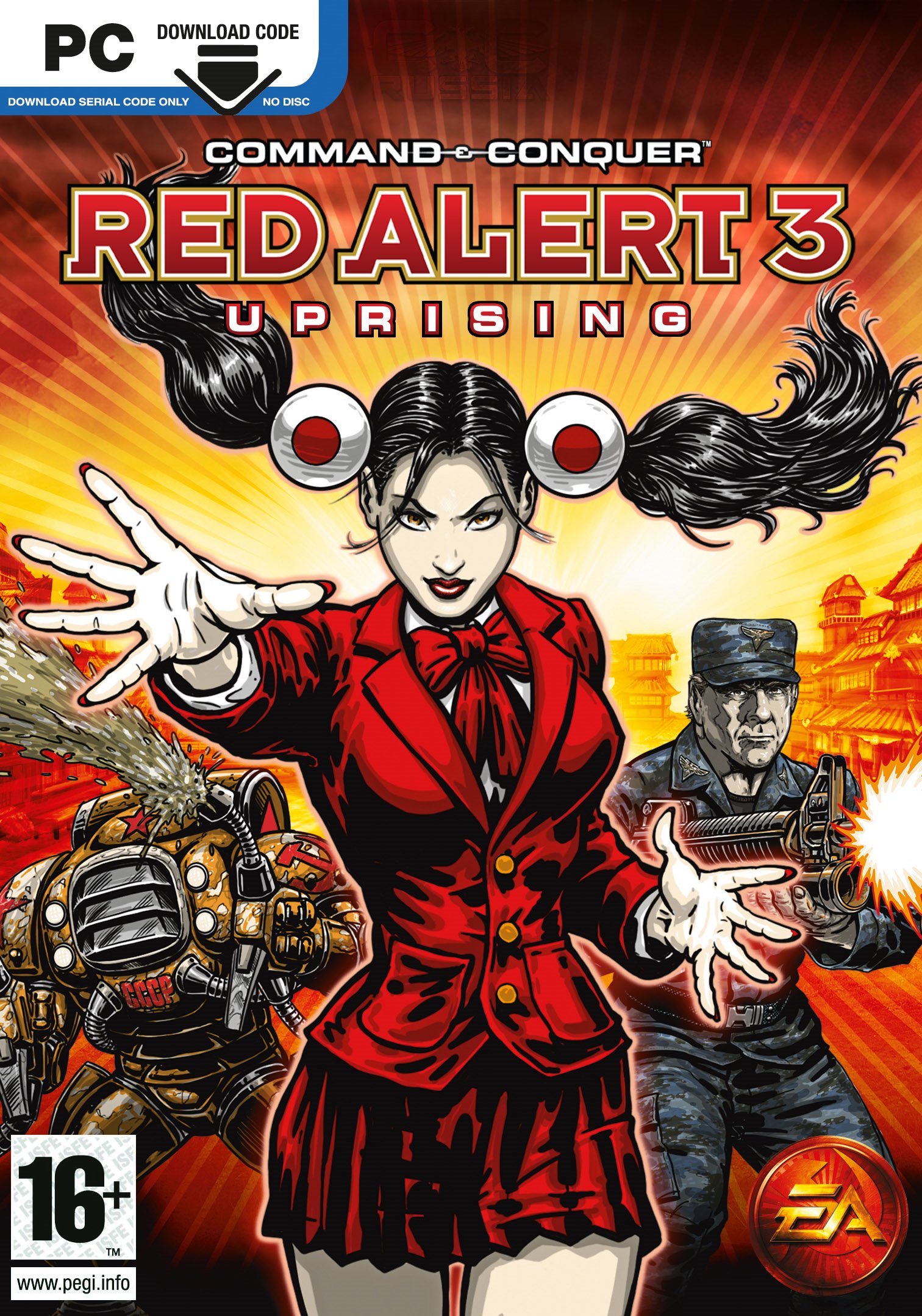 Command And Conquer Red Alert 3 Uprising Cast