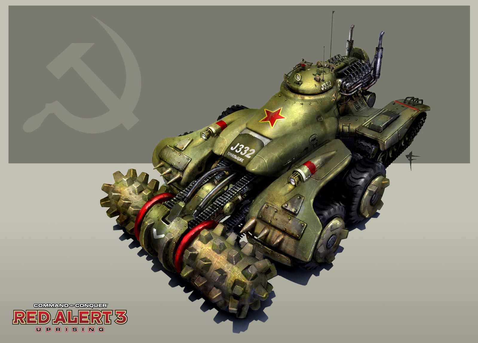command and conquer red alert 3 uprising spon stuff
