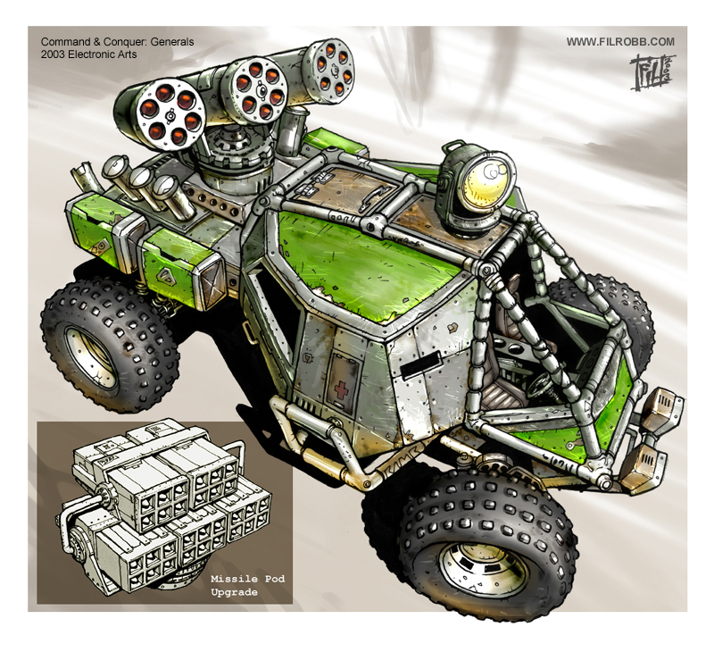 Rocket buggy (Generals 1) | Command and Conquer Wiki | FANDOM powered ...