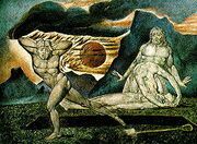 The body of Abel found by Adam and Eve