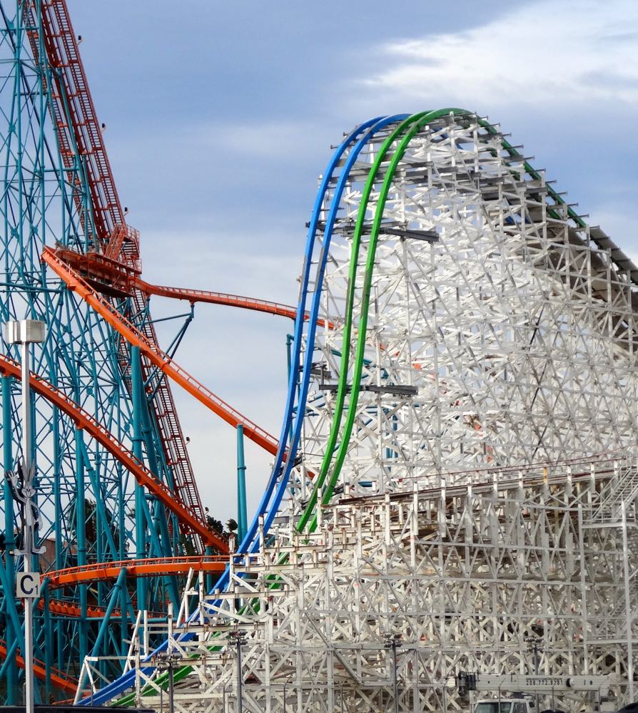 colossus roller coaster colossus roller coaster