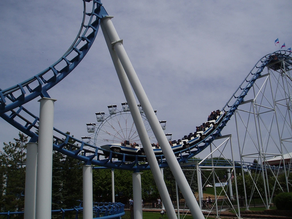 Corkscrew (Valleyfair) Roller Coaster Wiki FANDOM powered by Wikia