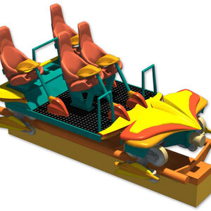 roller coaster car toy