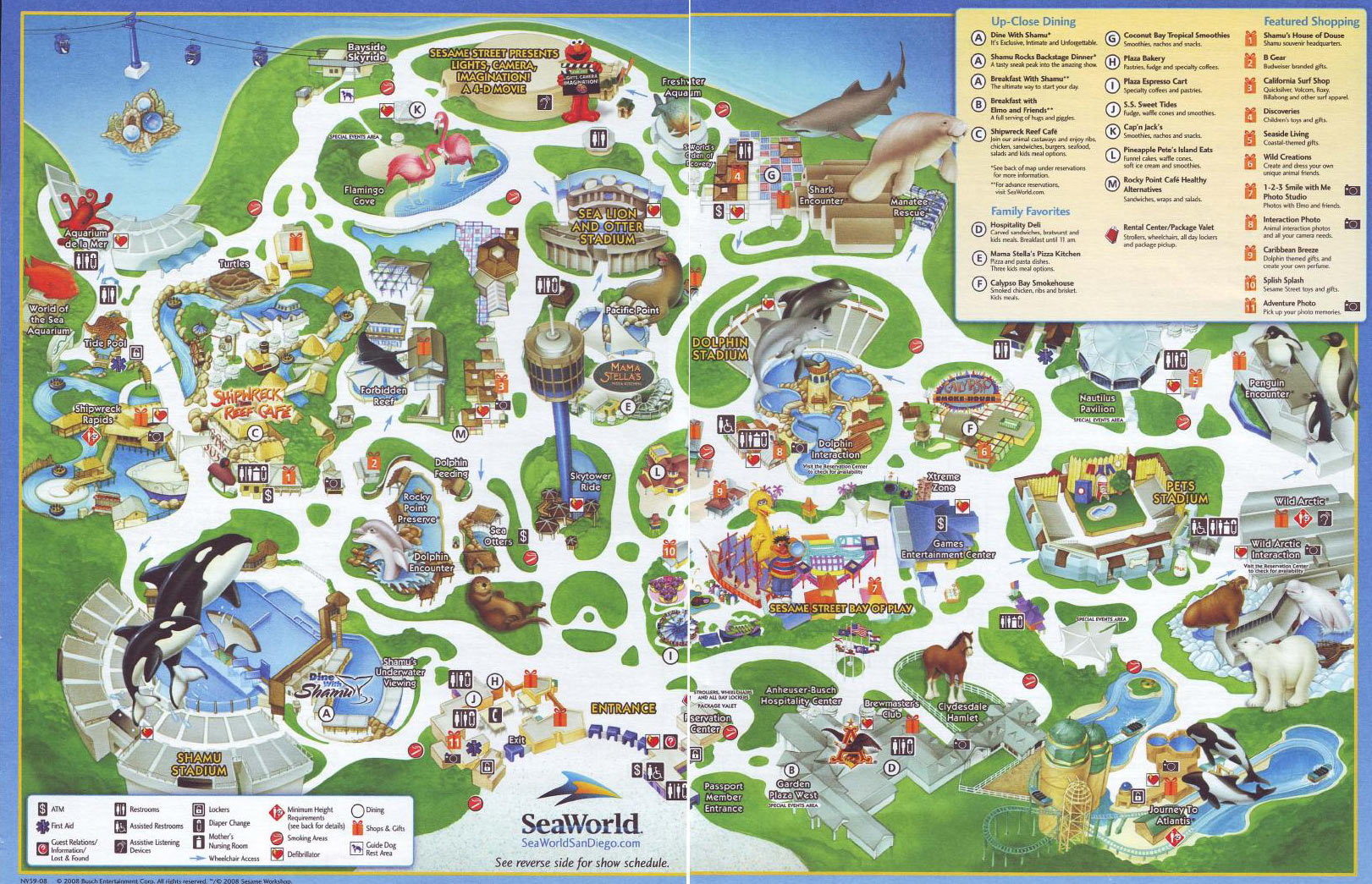 sea world san diego mapjpg