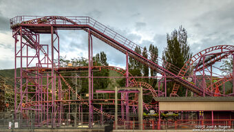 Spider Roller Coaster Wiki Fandom - riding fastest roller coaster in roblox point theme park 2