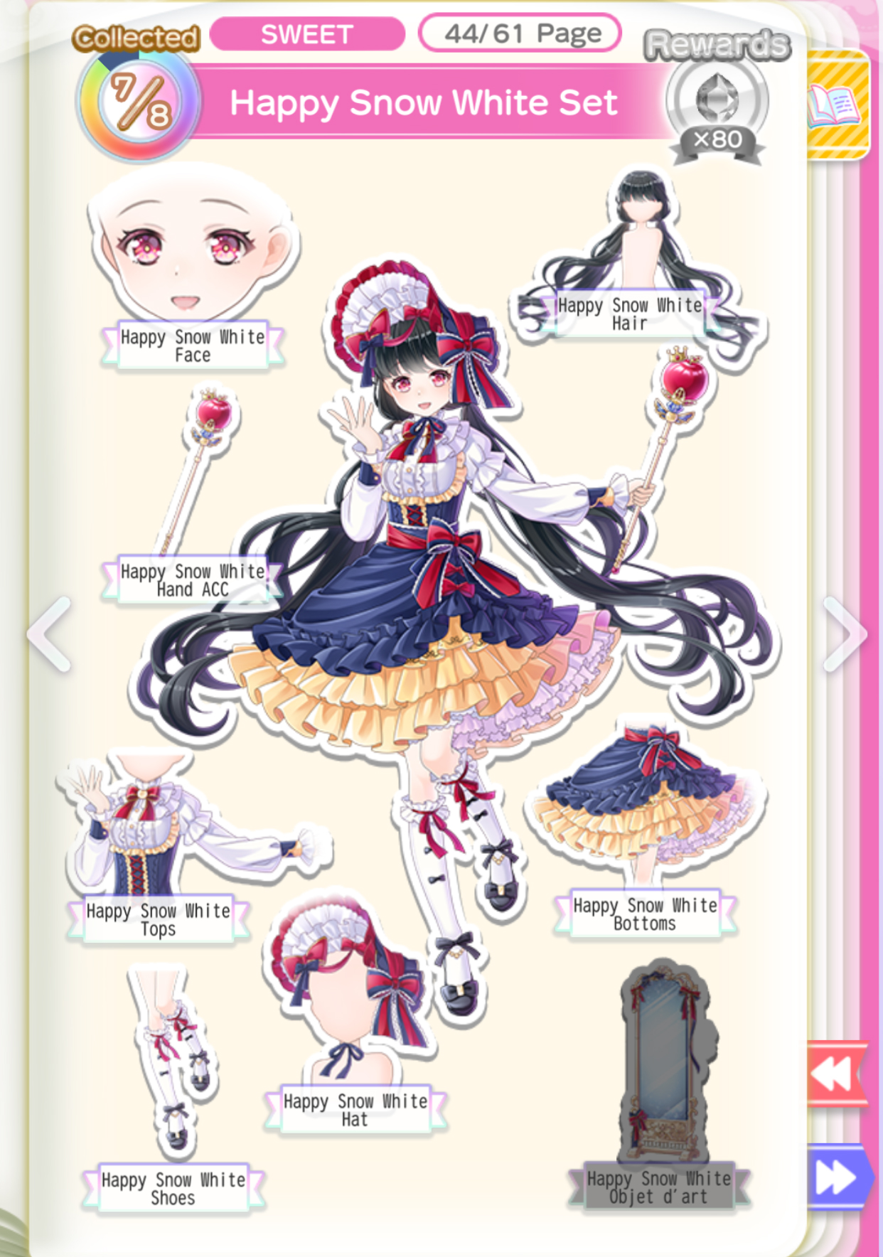 Happy Snow White Set Cocoppa Dolls Wiki Fandom
