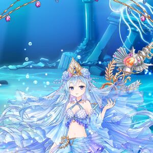 Mysterious Mermaid Set Cocoppa Dolls Wiki Fandom - mermaid princess platinum hair roblox